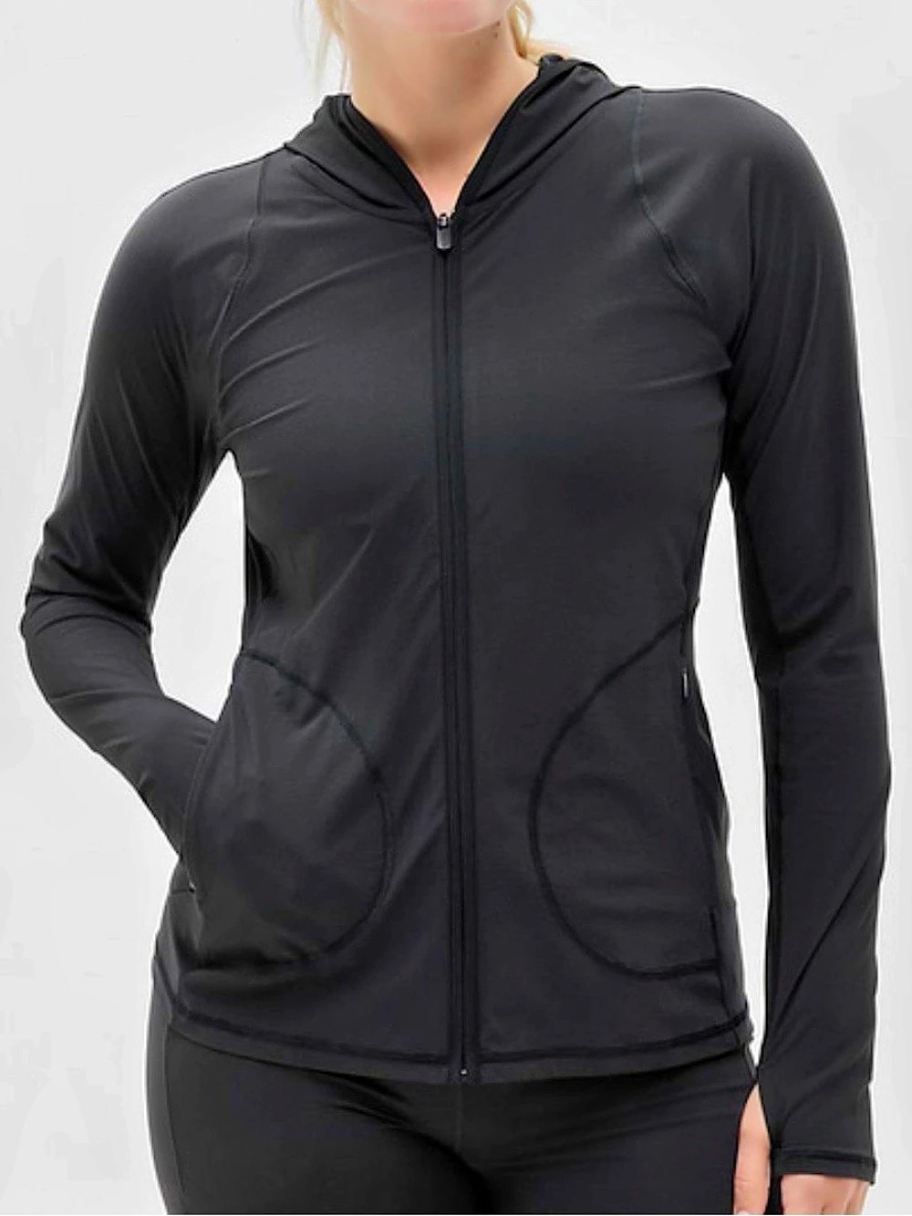 Athleta Sunstop UPF Hooded Jacket Small